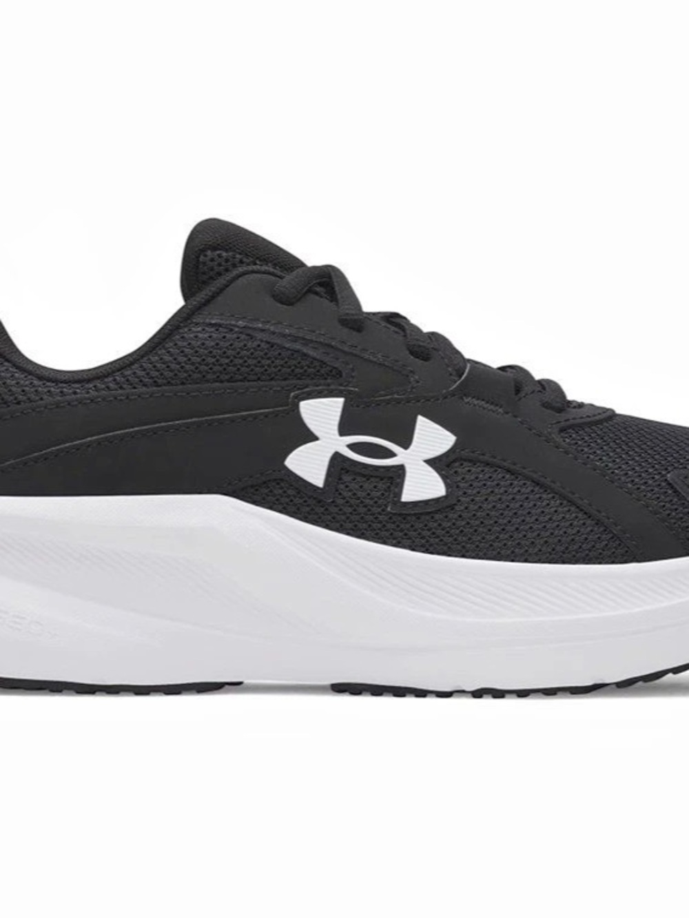 Under Armour Charged Assert 10 Athletic Shoes Black & White